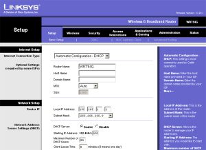 Linksys setup without cd